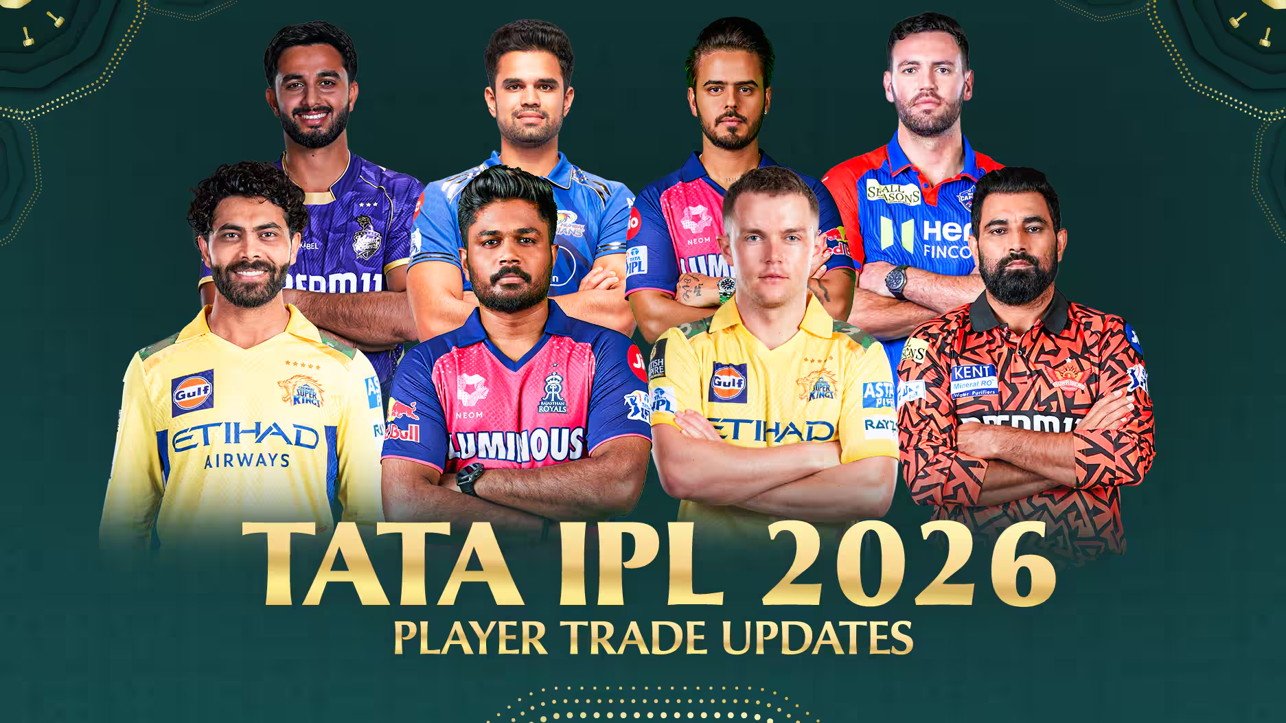 IPL 2026 all teams and captains - Radheex